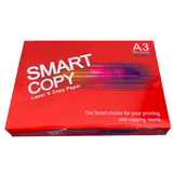 SMART COPY A3 Paper - 80gsm, 500 Sheets Ream - High-Quality White Copy Paper