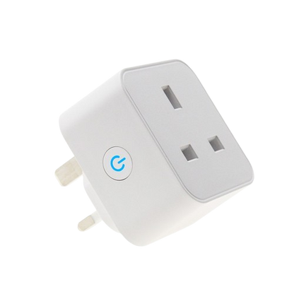 Smart WiFi Plug 13A Wall Socket with Power Monitoring – Works with Alexa & Google Assistant