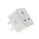 Smart WiFi Plug 13A Wall Socket with Power Monitoring – Works with Alexa & Google Assistant