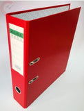 Alba Rado 3" Full Scape Box File - Red | Durable Document Storage Organizer