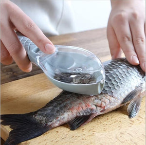 Fish Skin Cleaner | Efficient Handheld Fish Descaling Tool for Easy Cleaning