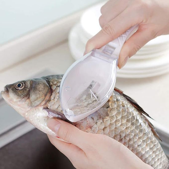 Fish Skin Cleaner | Efficient Handheld Fish Descaling Tool for Easy Cleaning