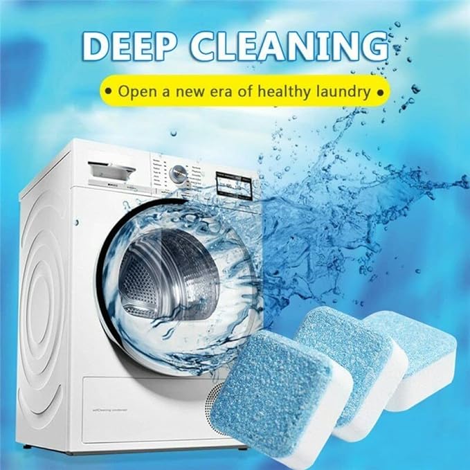 Washing Machine Cleaner | Deep Cleaning Tablets for Efficient Removal of Dirt & Odor